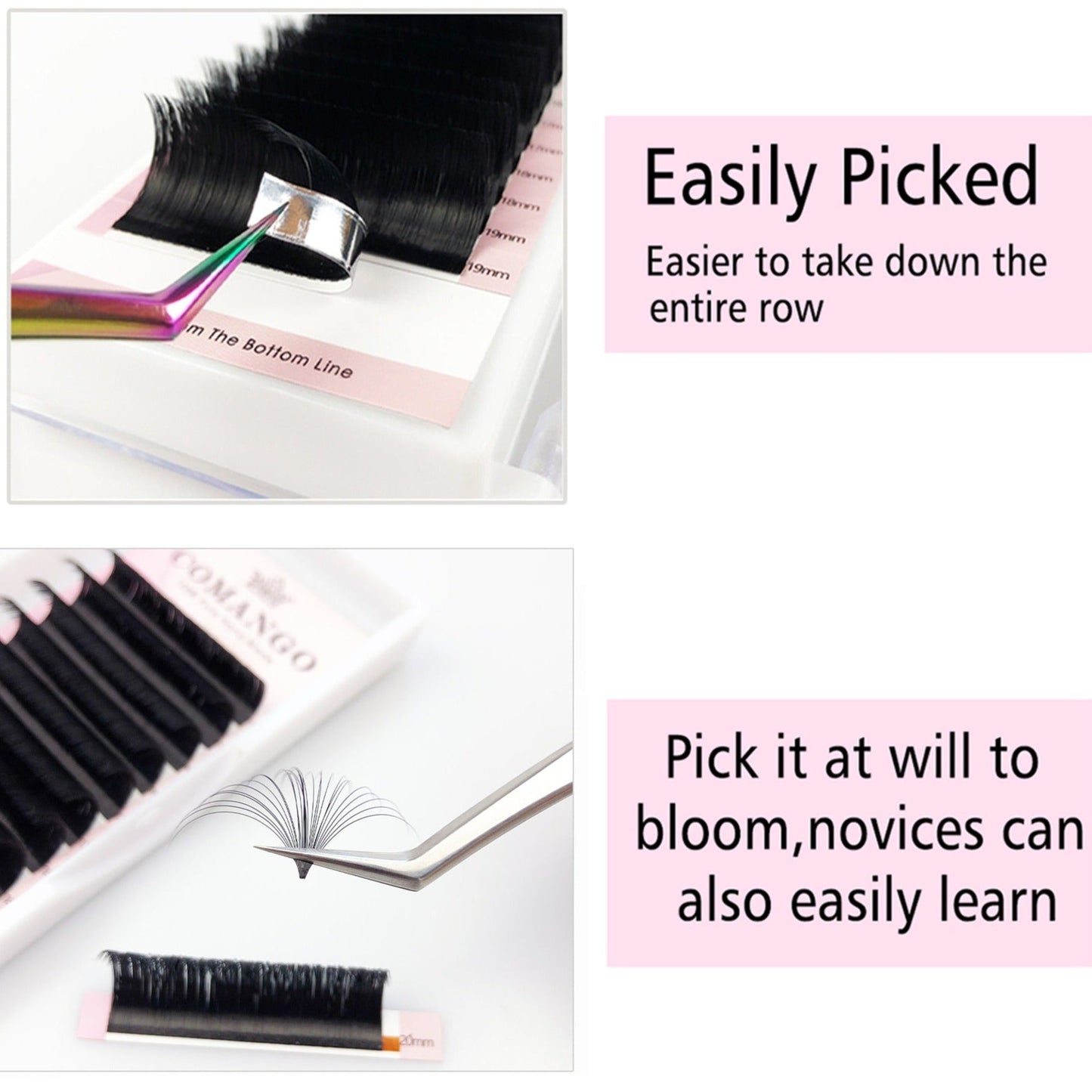 Easy Fan Lash Extensions