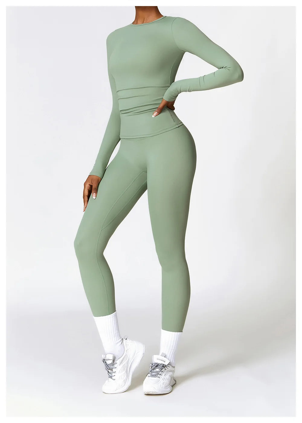 Flexi Leggings & Long Sleeve Top Set