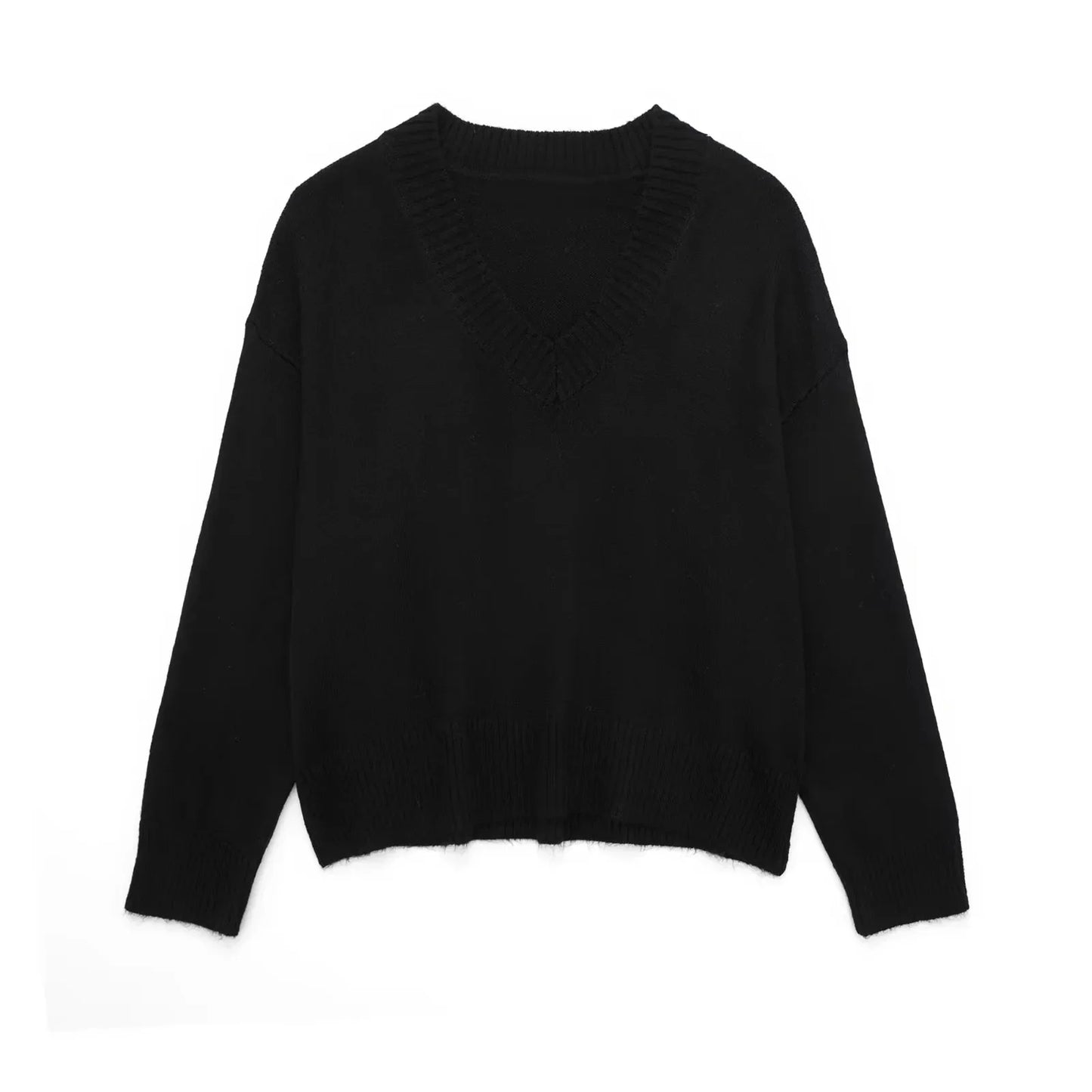 Turtle Neck Knitted Sweater Skirt Set
