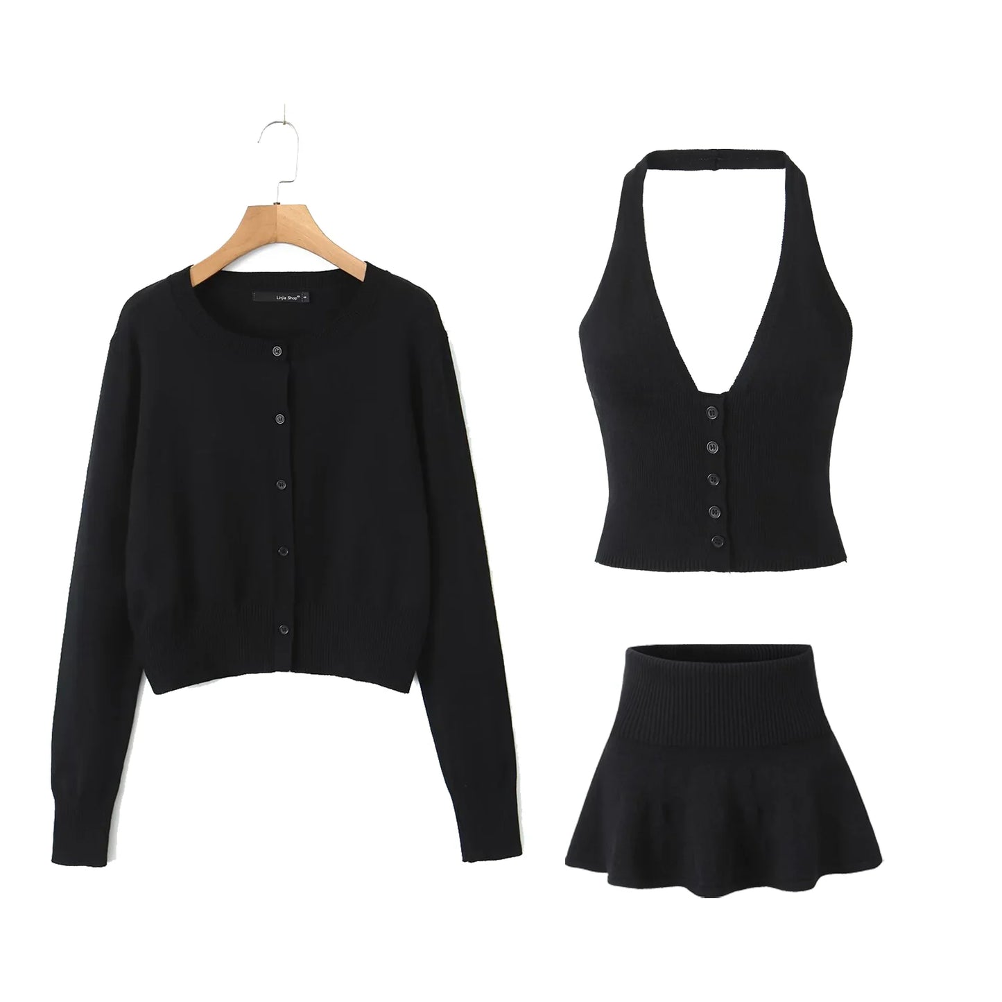 Angie Slim Knitted Cardigan