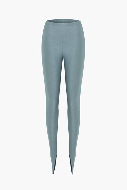 Off The Shoulder Asymmetrical Long Sleeve Top and Pants Set