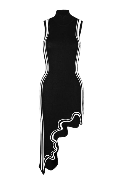 Picasso Asymmetric Bodycon Dress