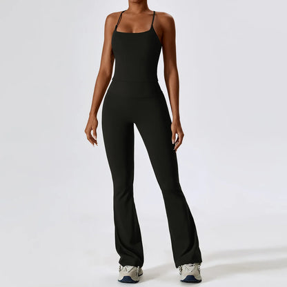 Flexi Flare Scrunch Leggings & Cami Top Set