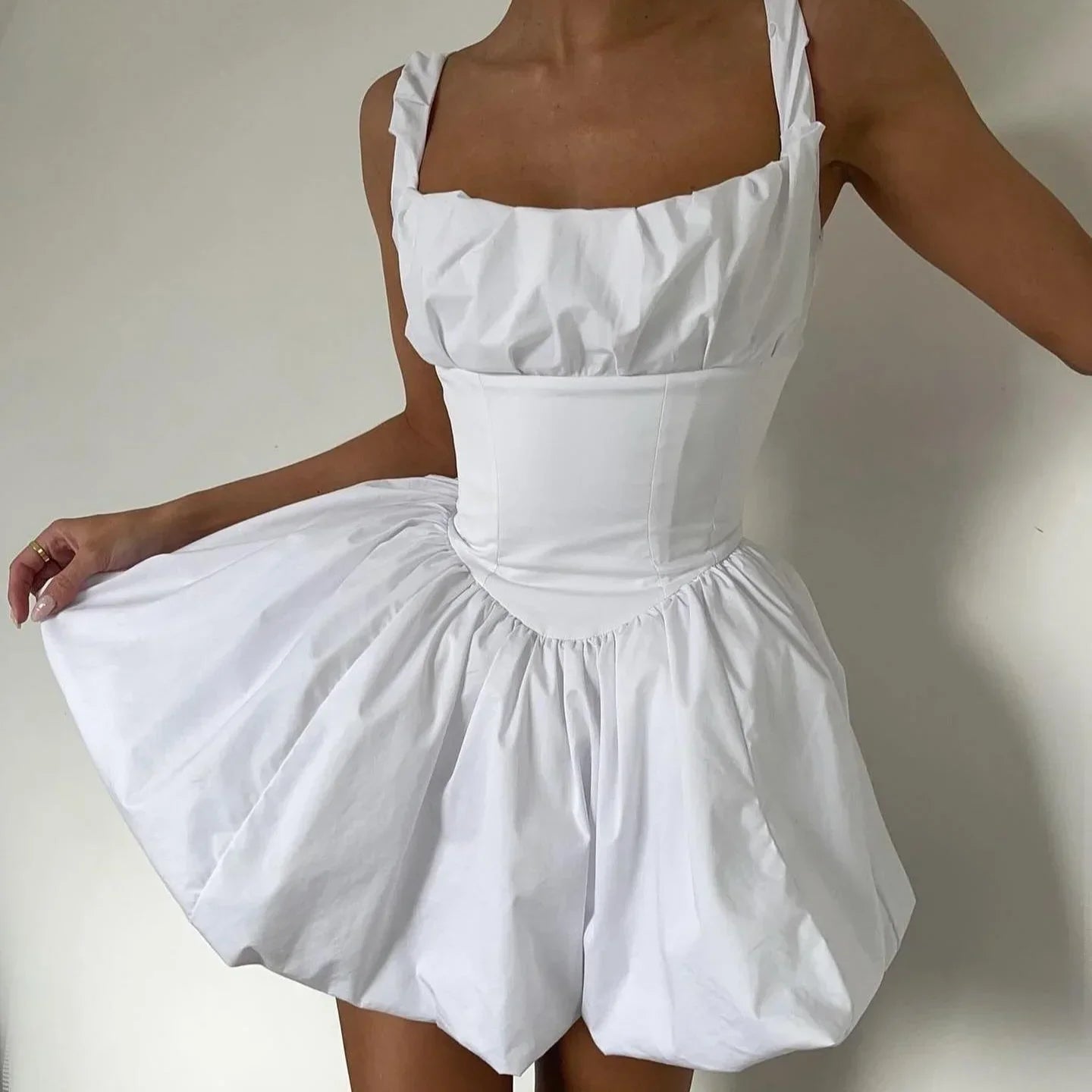 sabella Puffball Mini Dress