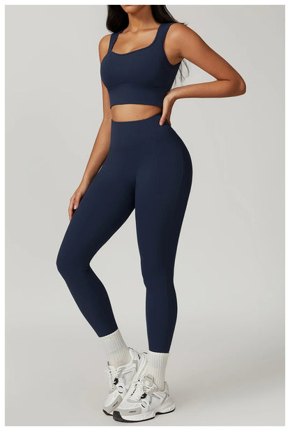 Flexi Leggings & Crop Top Set