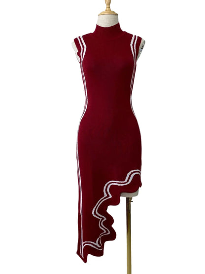 Picasso Asymmetric Bodycon Dress