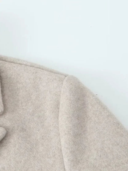 Solid Open Stitch Soft Trench Coat