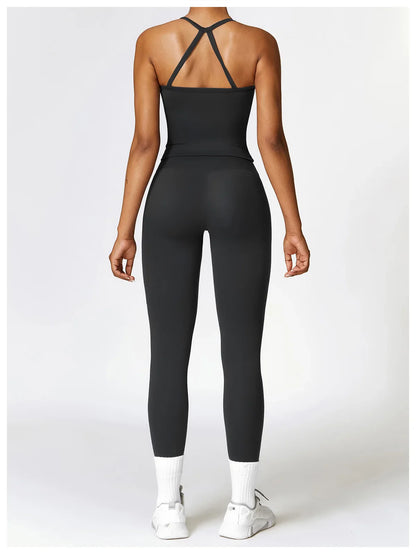 Flexi Leggings & Tank Top Set