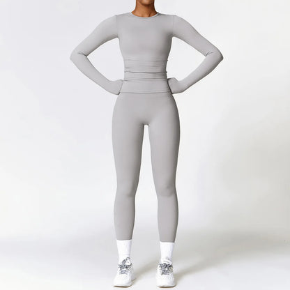 Flexi Leggings & Long Sleeve Top Set