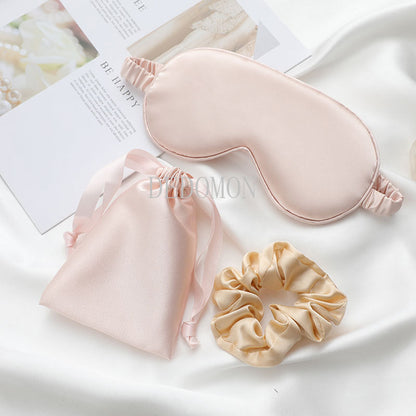 3Pcs Set Silk Sleep Eye Mask
